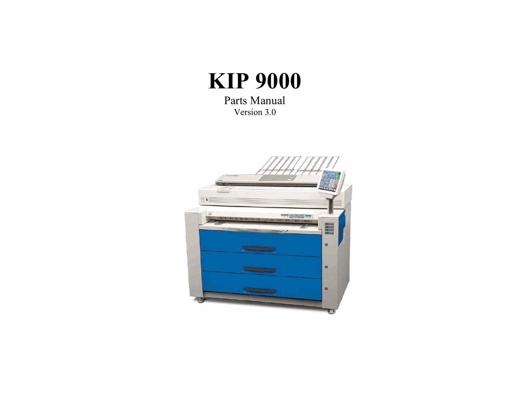 KIP 9000 Parts Manual-1